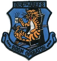 924th AIR REFUELING SQUADRON NO STEP ON SNAKE PPP patch